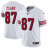 Nike Men & Women & Youth 49ers 87 Dwight Clark White Color Rush Vapor Untouchable Limited Jersey,baseball caps,new era cap wholesale,wholesale hats